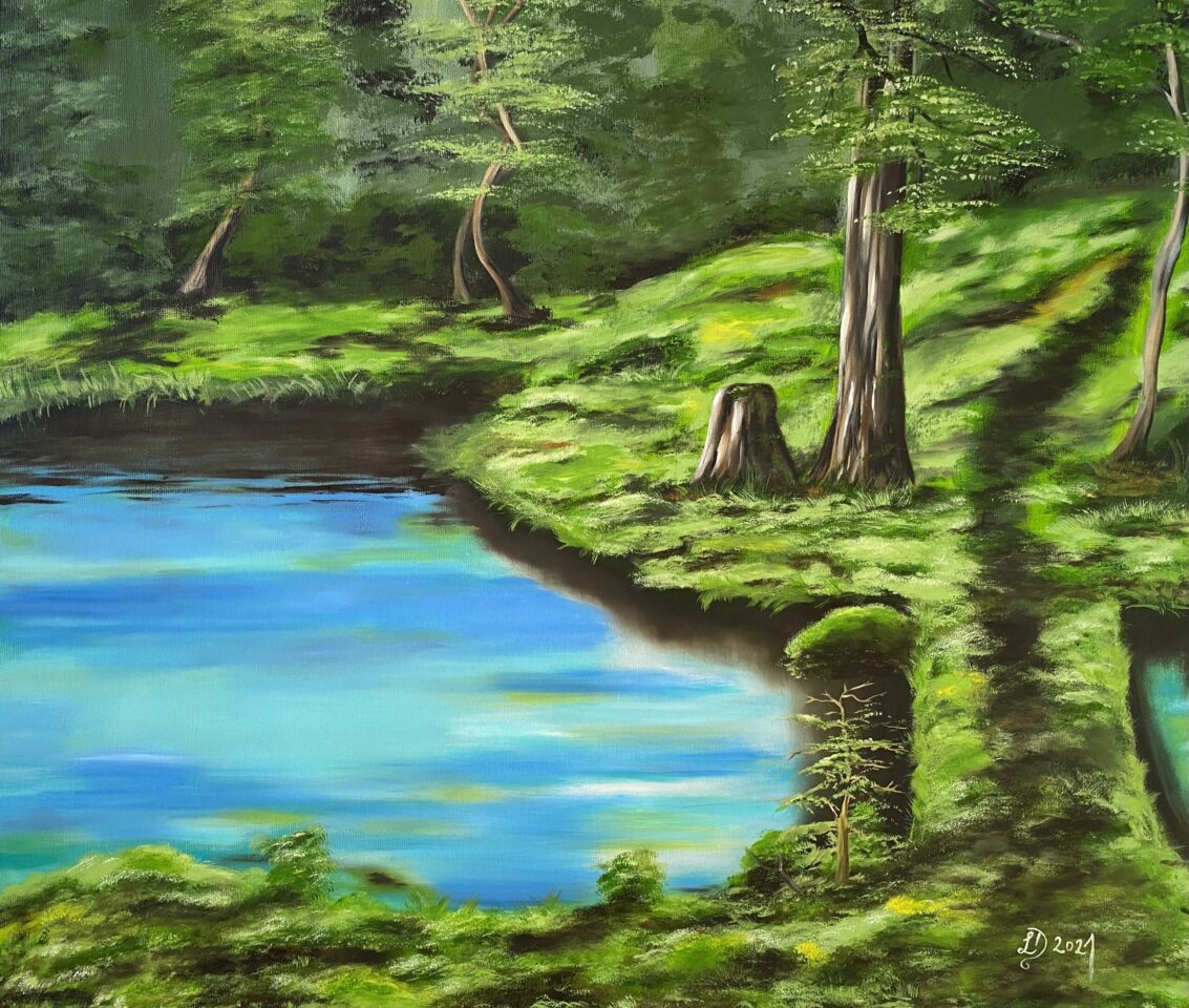 Obrazy Dufková - Mechový les