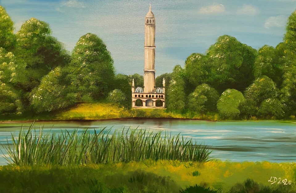 Obrazy Lenka Dufková - Lednický minaret
